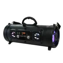 -Altavoz Bluetooth port&aacute;til de alta fidelidad Radio FM Sistema de sonido silencioso 3D Columna de banda Subwoofer Conexi&oacute;n de micr&oacute;fono compatible on JD