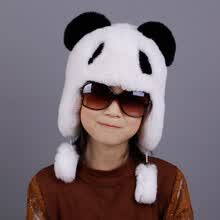 girl-clothing-invierno sombrero unisex ni&ntilde;os Rex conejo de piel sombrero de dibujos animados conejo de piel sombrero de borde protector o&iacute;do c&aacute;l on JD