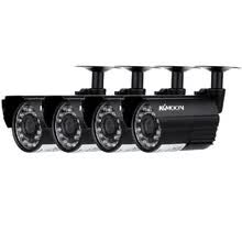 -KKMOON 4pcs CCTV System Outdoor 720P DayNight Kit de c&aacute;mara de seguridad IR Cut US (solo c&aacute;maras) on JD