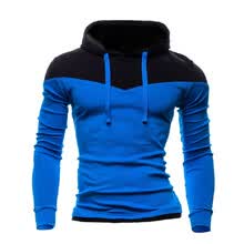 -Sudaderas con capucha para hombre Zogaa New Autumn and Winter Men's Contraste Color Slim Thickkened Fleece Hoodies on JD