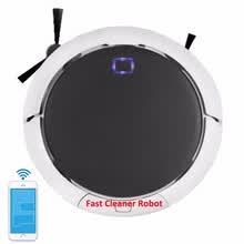 robot-vacuum-cleaner-M&Aacute;S RECIENTE Aspirador Robot de Limpieza Aspirador QQ9 Con Navegaci&oacute;n Inteligente Smartphone Mapeo WIFI Visible, Dep&oacute;sito de Agua Grande on JD