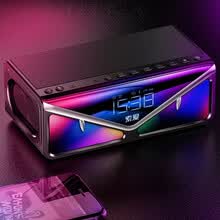 -Sony Ericsson (soaiy) S-89 Inal&aacute;mbrico Altavoz Bluetooth Port&aacute;til Sobrepeso Subwoofer Tel&eacute;fono m&oacute;vil al aire libre Mini Altavoz Nuevo Despertador Radio WeChat Recepci&oacute;n Pago Player Negro on JD