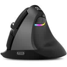 -Colorido M618mini oficina mouse inal&aacute;mbrico Bluetooth 4.0 modo dual de carga ilimitada rat&oacute;n port&aacute;til ergon&oacute;mico vertical fotoel&eacute;ctrico vertical peque&ntilde;o mouse e on JD