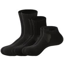 men-socks-LifeWheel Hombres Mujeres Algod&oacute;n Atl&eacute;tico Transpirable Largo Media pantorrilla Corto Oto&ntilde;o Invierno C&aacute;lido Terry Calcetines on JD