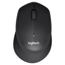 -Logitech Rat&oacute;n inal&aacute;mbrico y silencioso color negro on JD