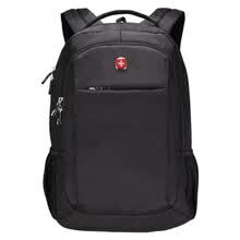 backpacks-Navaja suiza Wig Wenger mochila bolso de la computadora port&aacute;til de negocios 14.4 pulgadas mochila casual de la manera hombres y mujeres bolso de la escuela repelente al agua negro SGB10516109044 on JD