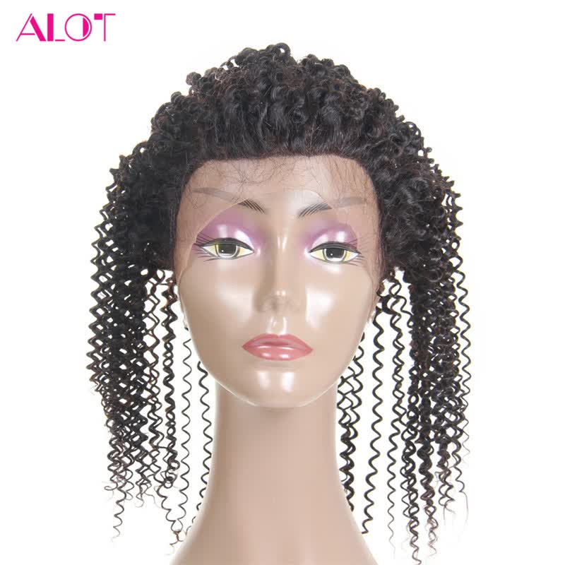 Shop Alot Peruvian Virgin Hair Kinky Curly 22 4 2 Inch 360 Lace