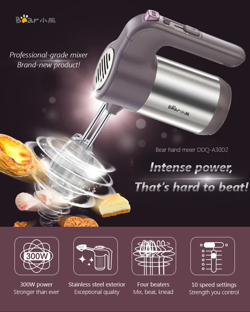 Bear Electric Hand Mixer Mi Electric