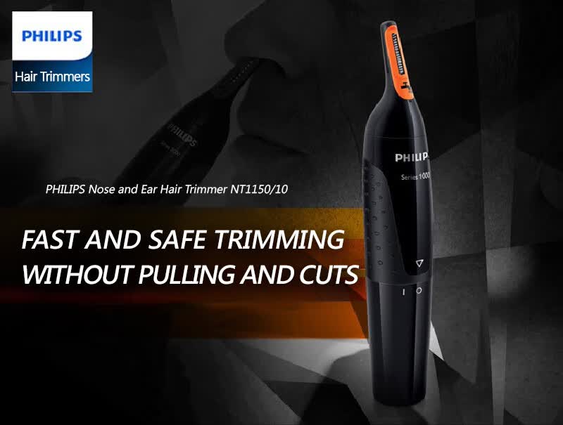 Shop Philips Nt1150 10 Ear Hair Nose Hair Trimmer Online From