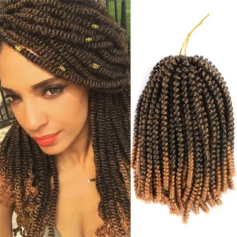 Shop Spring Twist Crochet Braids T1b 27 Synthetic Braiding