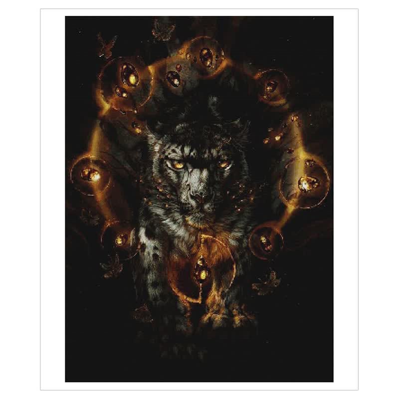 Diamond Painting Cross Stitch Animal 5d Diy Picture Of Diamond Painting Cross Stitch