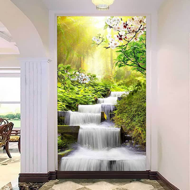 Shop Custom 3d Photo Wallpaper Papel De Parede Forest