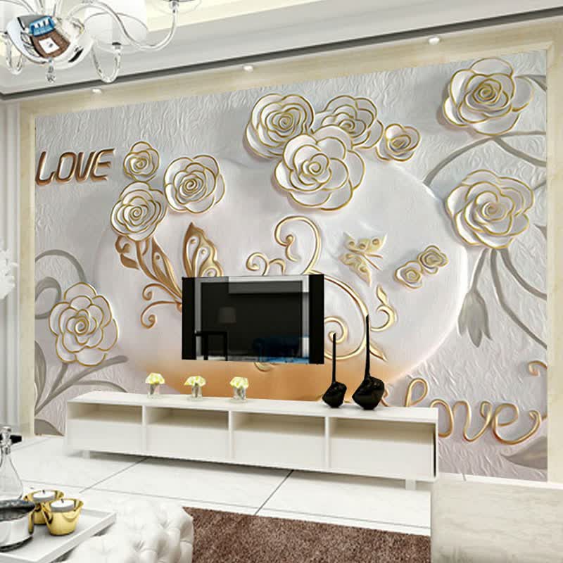 Shop Custom 3d Photo Wallpaper 3d Stereoscopic Embossed