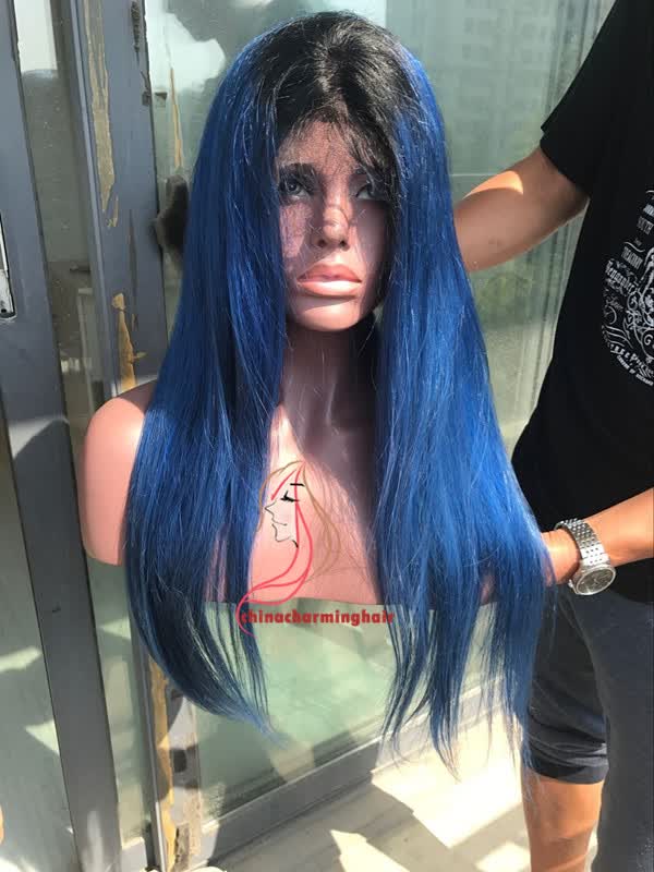 Shop Brazilian Ombre Silky Straight Glueless Full Lace Human Hair