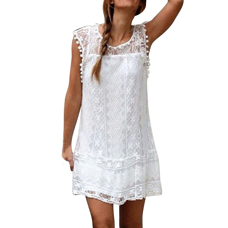 Pandaie Women Summer Dress Sleeveless Vintage Tassel Elegant Beautiful V Neck Beach Boho Maxi Dress
