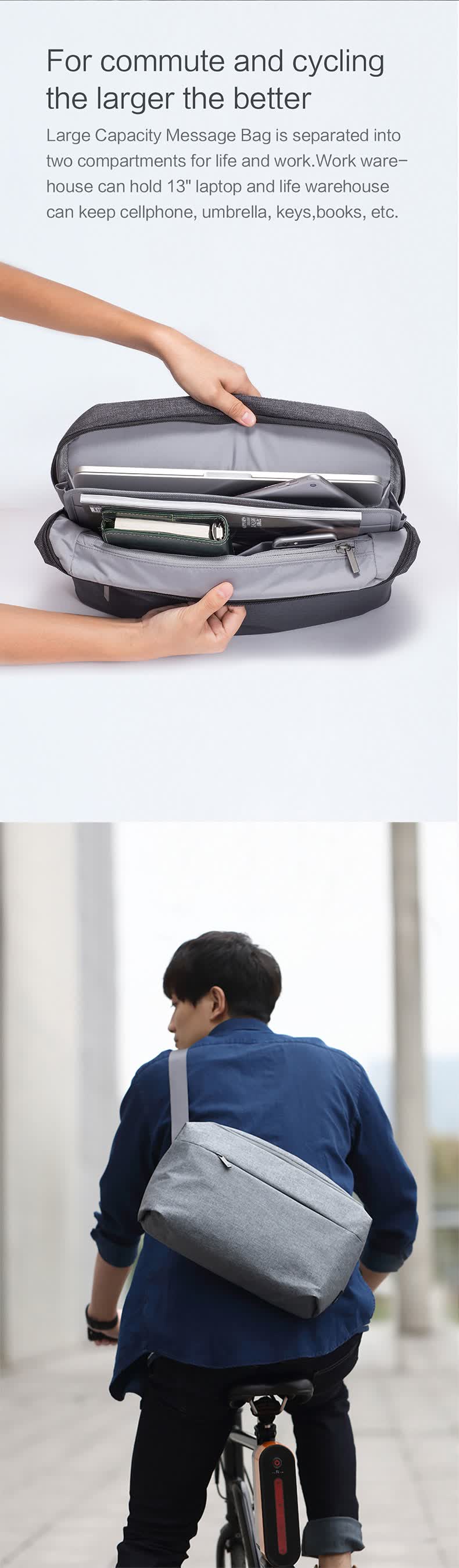 xiaomi 90fun city concise backpack