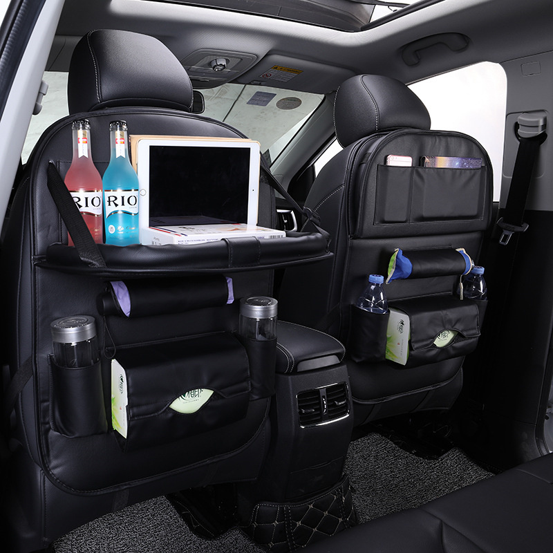 Car Seat Organizer Travel Storage Bag Bottle Drinks Holder Auto Accessories