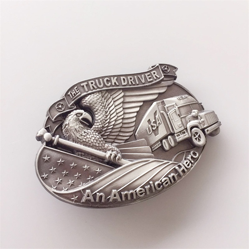 truck driver belt buckle