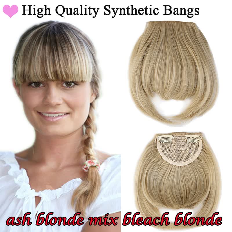 Shop Lady Natural Hair Extension Clip In Front Hair Bangs Fringe