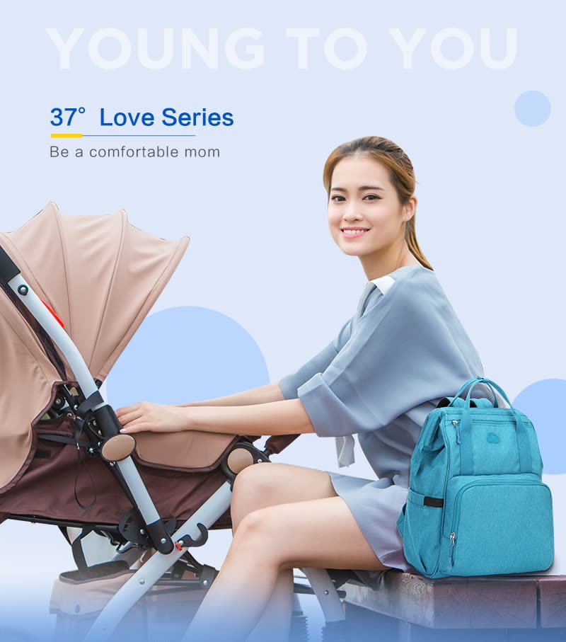 Shop OIWAS 18.4L Mummy Maternity Diaper Bag Nappy Stroller Bag ...