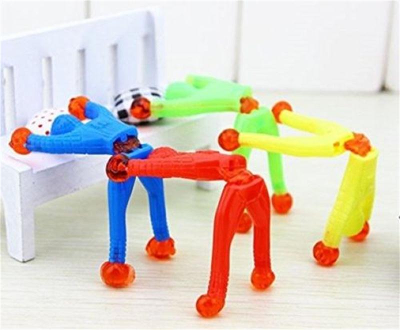 climbing sticky man toy