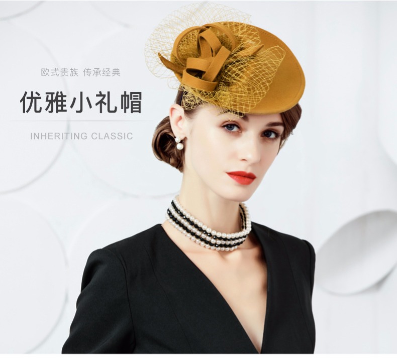 Fedora Hat Wedding Dress Formal WHITE CAP MEN WOMEN FASHION WINTER