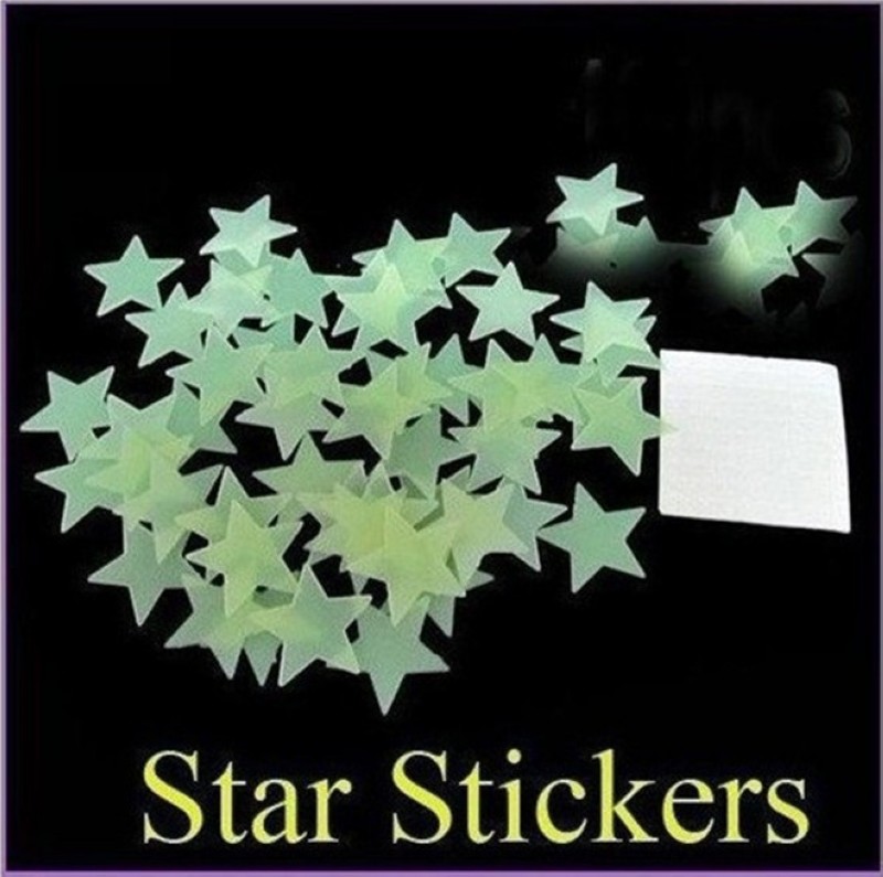 Shop Mymei 100pc Home Wall Glow In The Dark Space Star Stickers