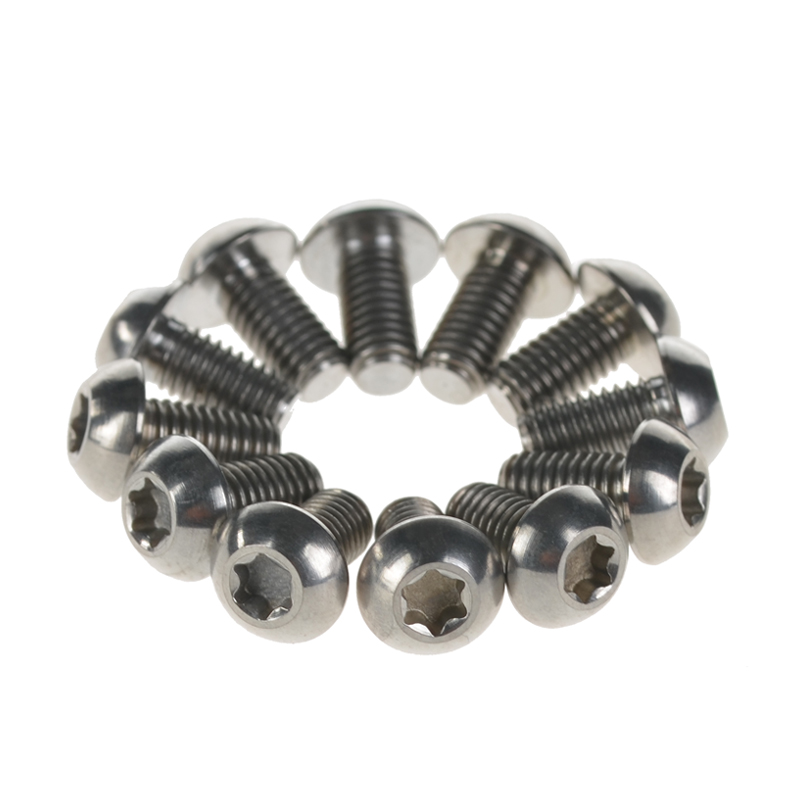 New Bicycle Screws Torx Head Cycling Disc Brake Rotor Bolts Set Bike Anti-Rust