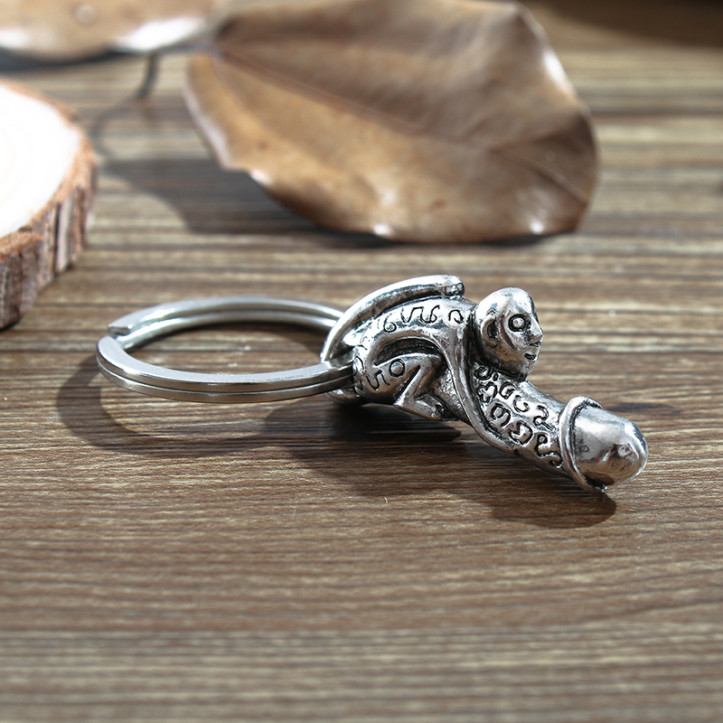 with this ring engagement ring keychain