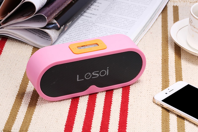 Lesoi Bluetooth 4.2 Speaker Portable Player with Hands-free Calls FM 40HZ-20KHZ