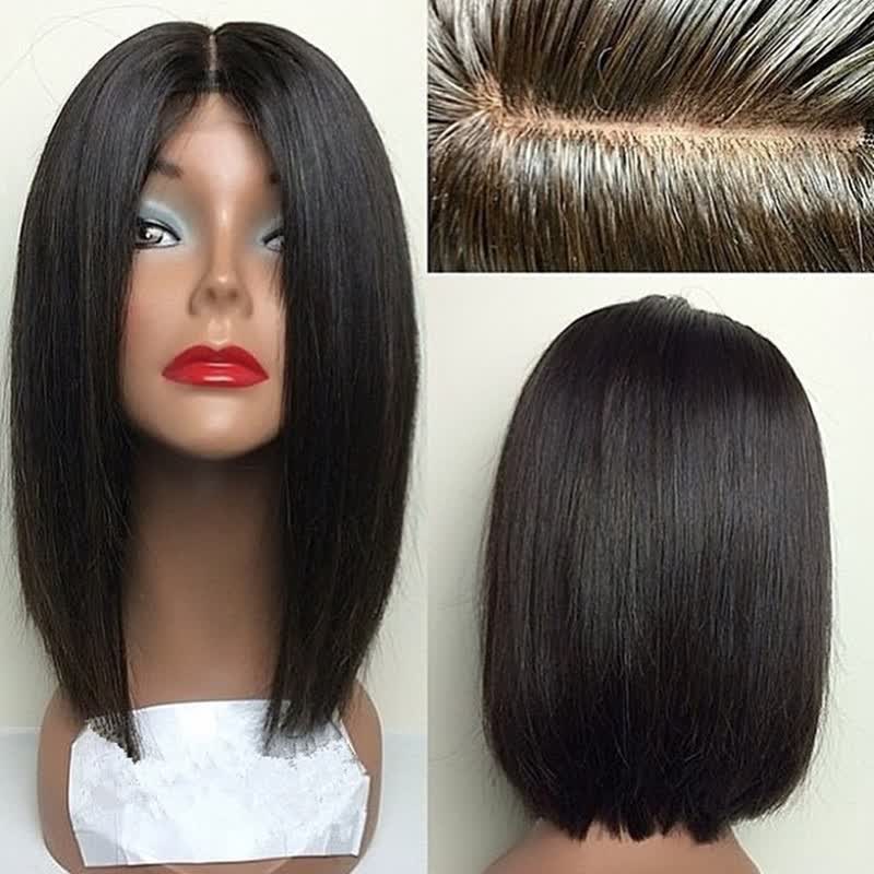 Shop Short Bob Style Wigs Virgin Brazilian Full Lace Wigs 150 Density Bob Glueless Lace Front Wig Short Human Hair Wigs For Black Wome Online From Best Human Hair Wigs On Jd Com