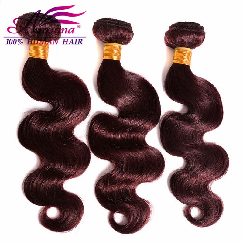 Shop Hot Sale 99j Indian Hair Body Wave With Closure Human Hair
