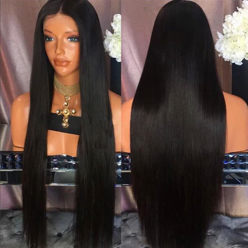 Shop Full Lace Human Hair Wigs For Black Women Brazilian Long