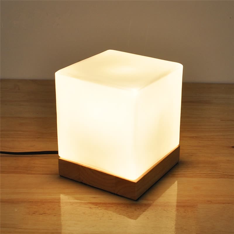 Shop Bokt Minimalist Solid Wood Table Lamp Bedside Desk Lamp Home