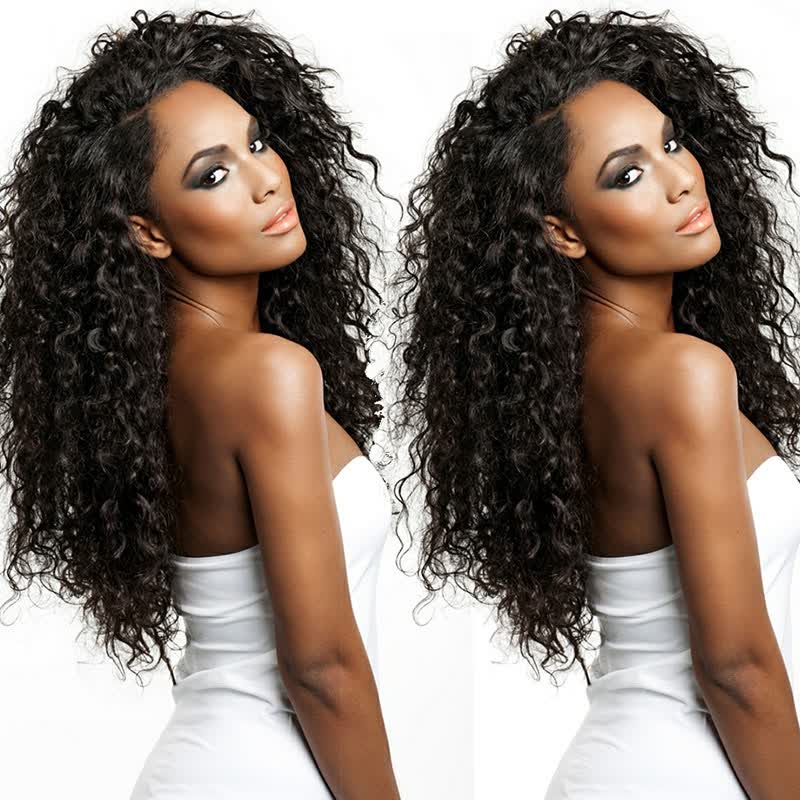 Shop Brazilian Kinky Curly Hair 3 Bundles Brazilian Virgin Hair