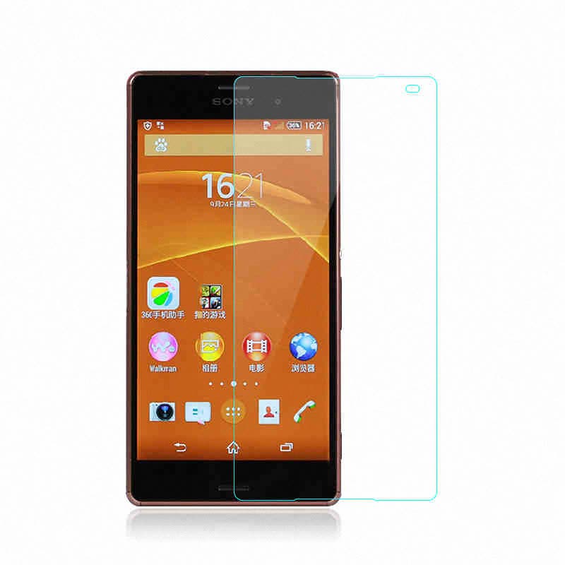 Shop Wierss Tempered Glass Screen Protector Guard For Sony Xperia