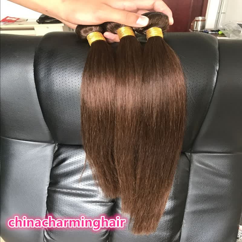 Shop Beauty On Line Malaysian Hair Straight Light Brown Color 4
