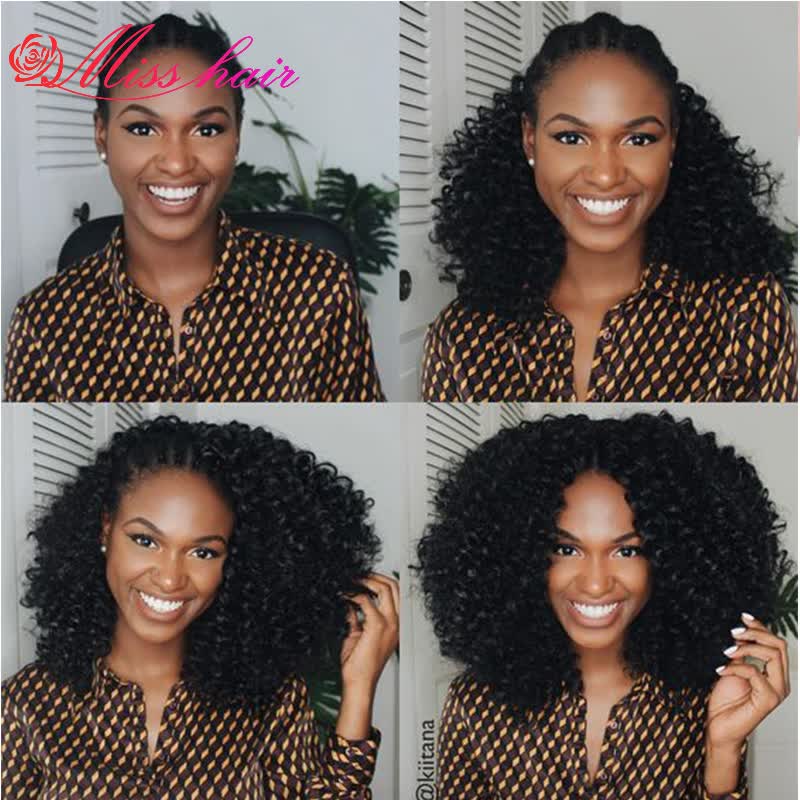 Shop 7a Peruvian Kinky Curly Virgin Hair 3 Bundle Deals Soft Afro