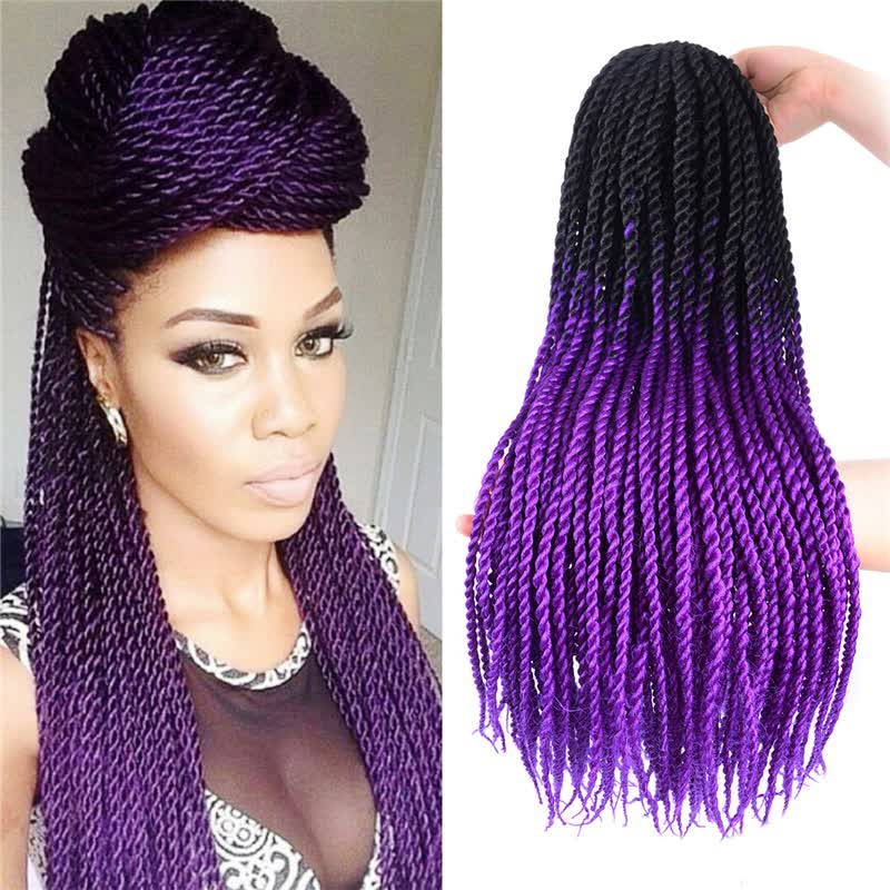 Shop Synthetic Hair Senegalese Twist Crochet Braids Hair 5pcs Lot