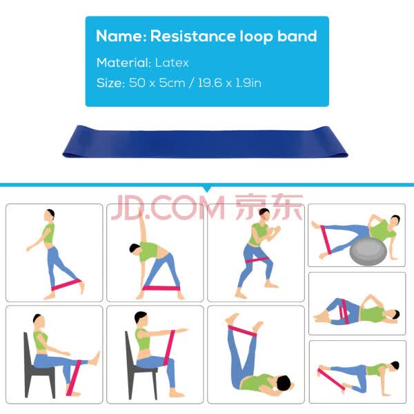 Shop 5pcs Yoga Equipment Set Include Yoga Ball Yoga Blocks Stretching Strap Resistance Loop Band Exercise Band Online From Best Yoga On Jd Com Global Site Joybuy Com